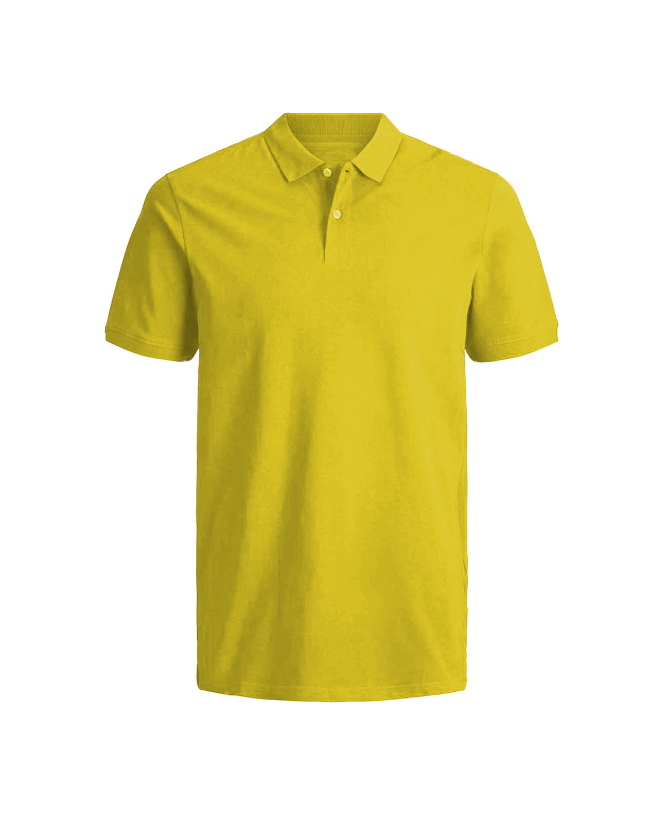 Polera top polo amarilla
