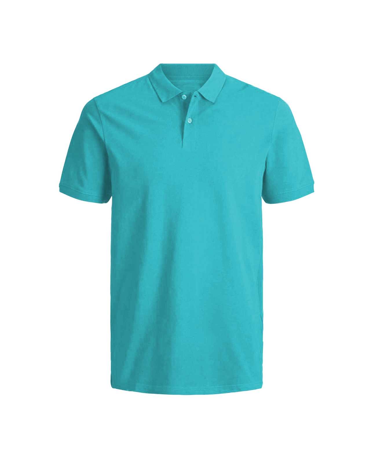 Polo Shirt Playera Tipo Polo Color Azul Turquesa 1,3 Mil