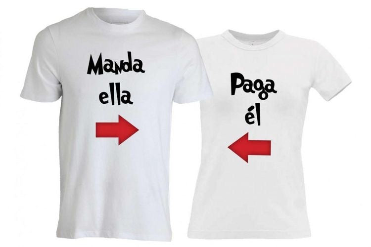 Camisetas para discount el y ella