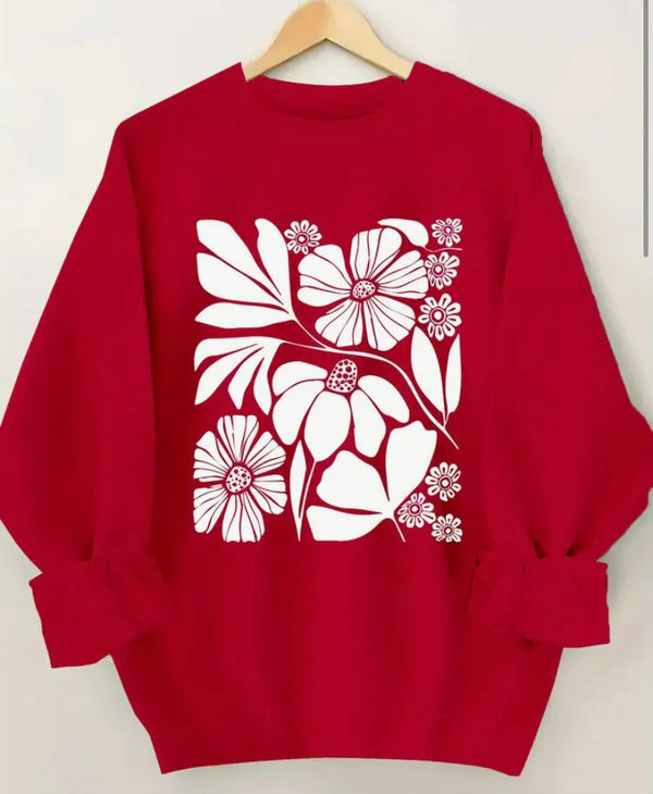 Buzo Mujer rojo