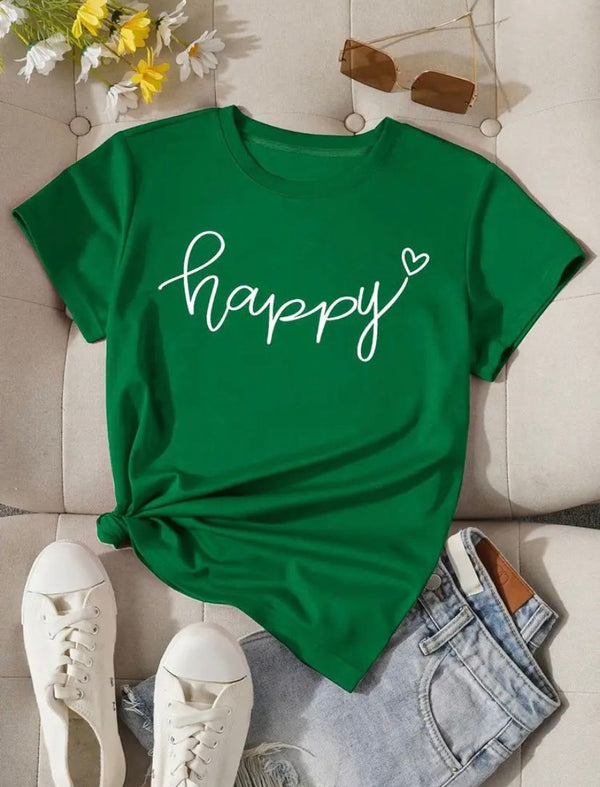 Camiseta Básica Happy
