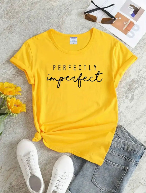 Camiseta Básica Perfectly Imperfect