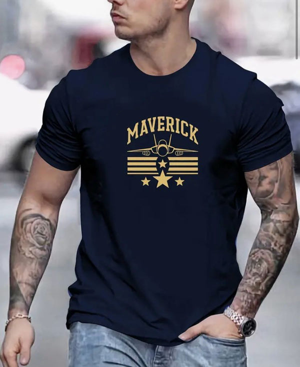 Camiseta Hombre Azul