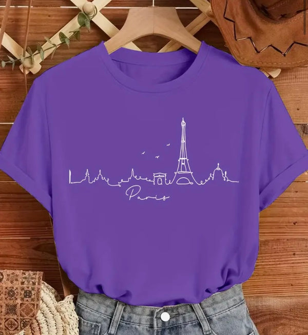 Camiseta Mujer Morado