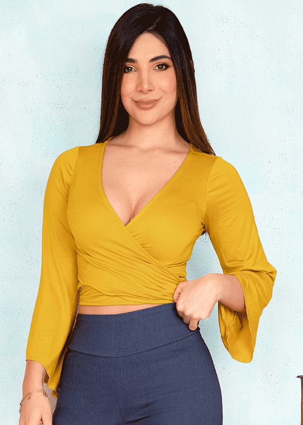 Blusa Mostaza BL230228