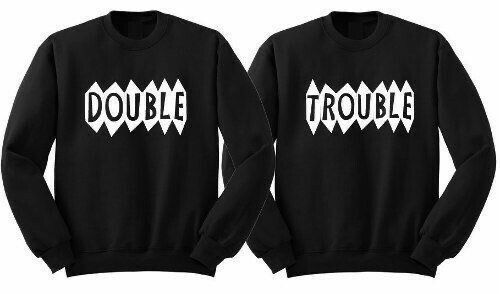 Buzo Double Trouble NEGRO