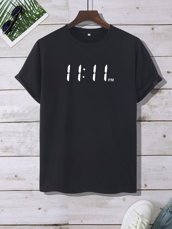 Camiseta Básica 11:11 NEGRO