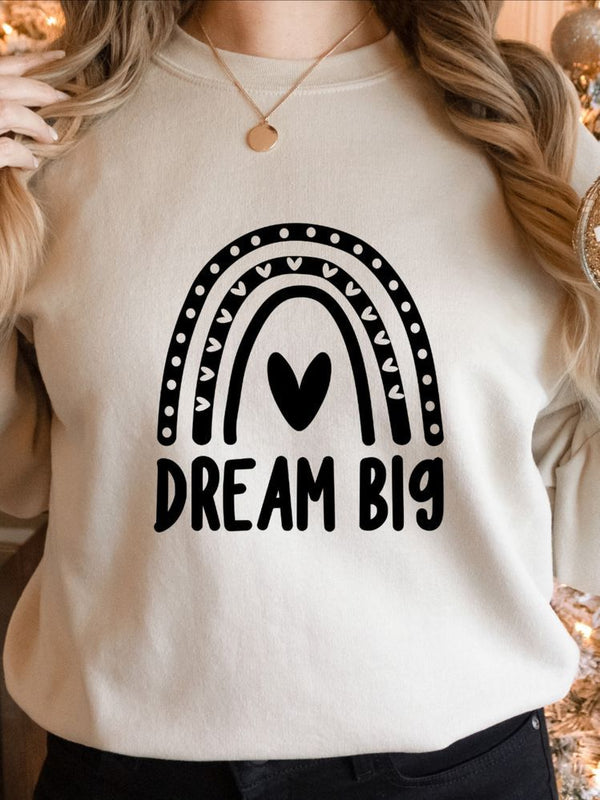 Buzo Dream big BLANCO