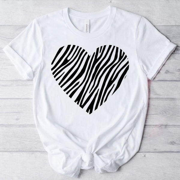 Camiseta Corazón BLANCO