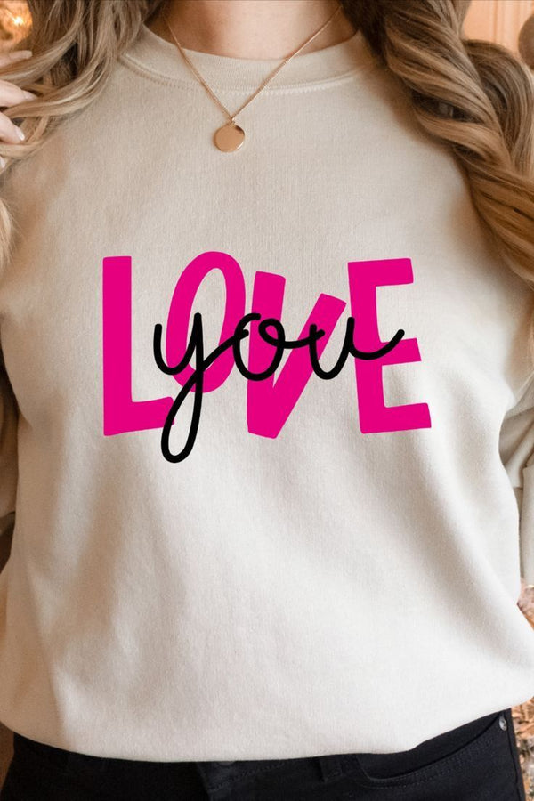 Buzo Love you BLANCO