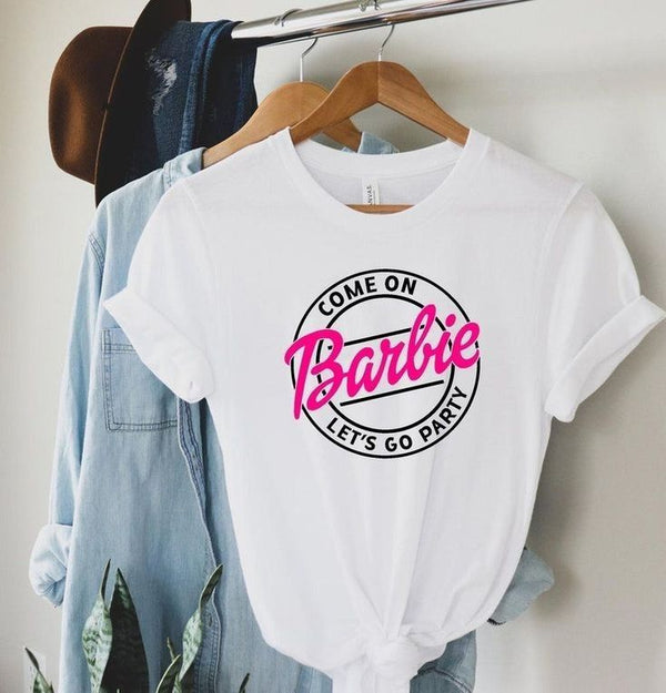 Camiseta Básica Barbie BLANCO