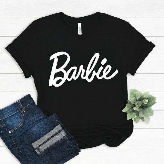 Camiseta Básica Barbie NEGRO
