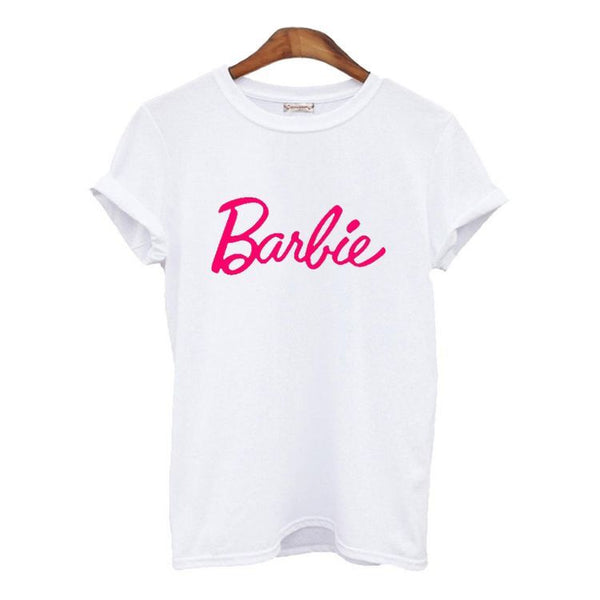 Camiseta Básica Barbie BLANCO