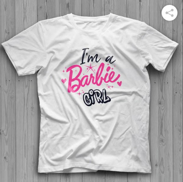 Camiseta Básica Barbie Girl