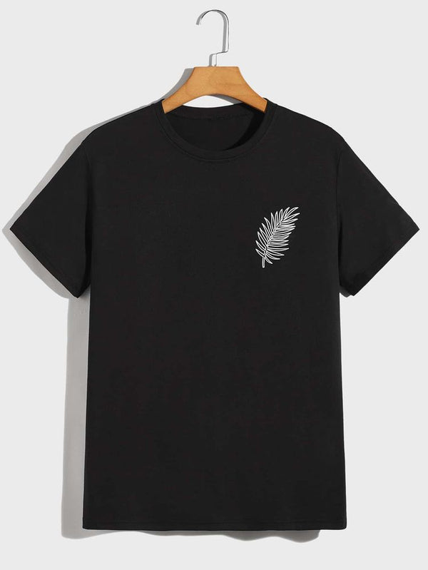 Camiseta Básica Hoja