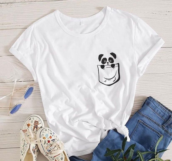 Camiseta Básica Panda