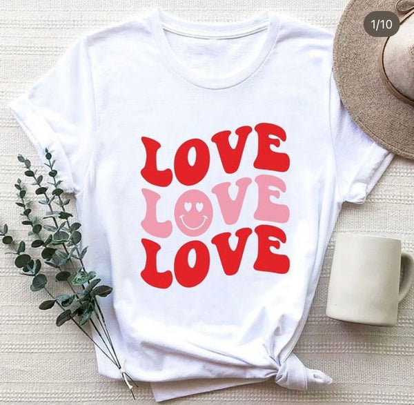 Camiseta Básica Love