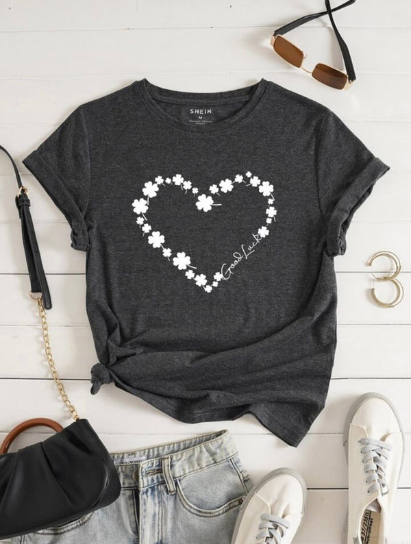 Camiseta Básica Corazón