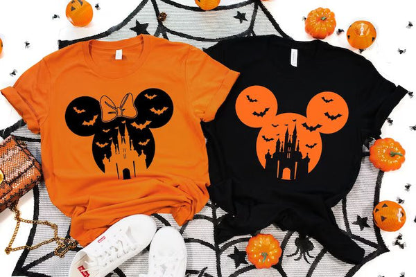 Camisetas Pareja Disney Halloween