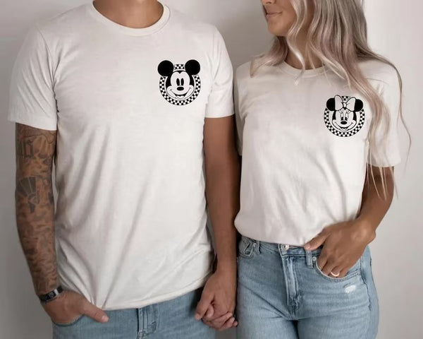 Camisetas Pareja Mickey y Minnie