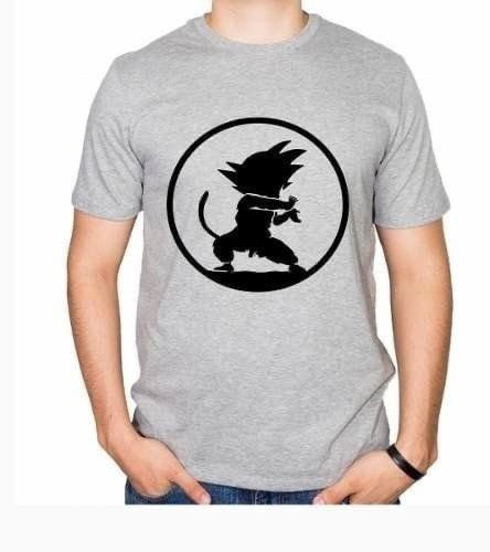 Camiseta Básica Goku GRIS