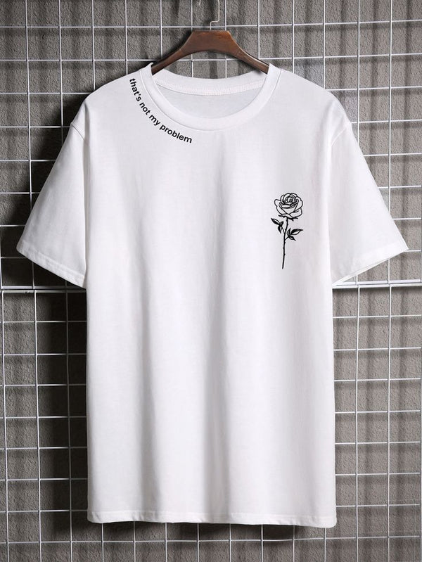 Camiseta Básica BLANCO Rosa