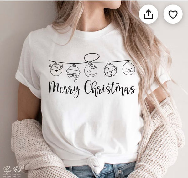 CAMISETA BÁSICA NAVIDAD