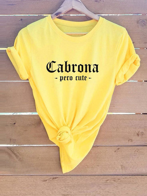 Camiseta Cabrona pero cute