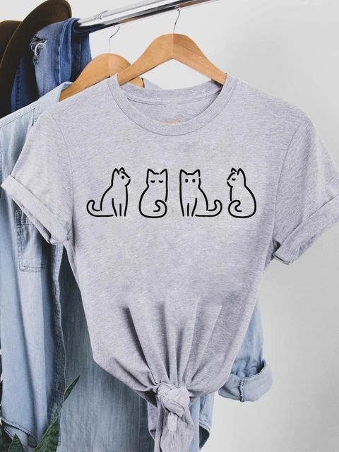 Camiseta Gatos