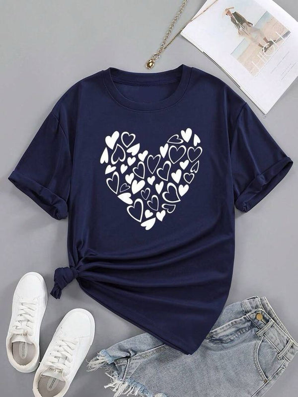 Camiseta Corazones