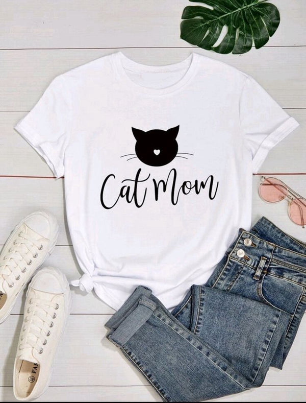 Camiseta Cat Mom