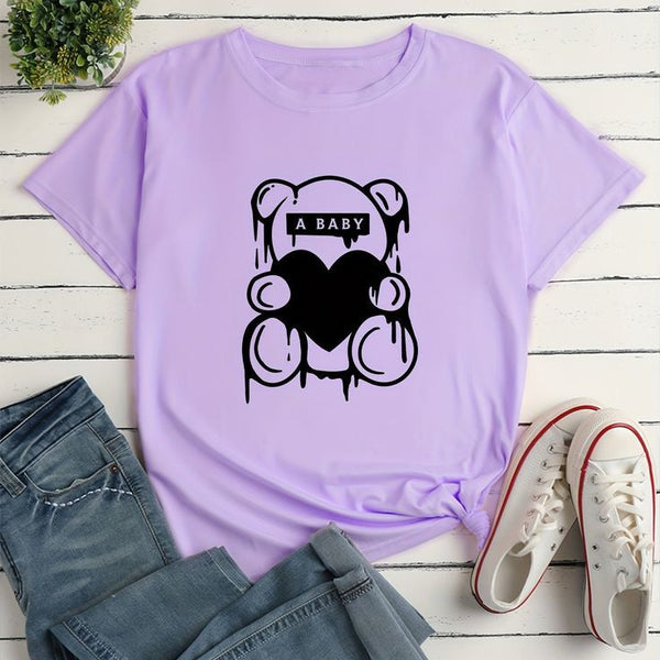 Camiseta Básica Oso