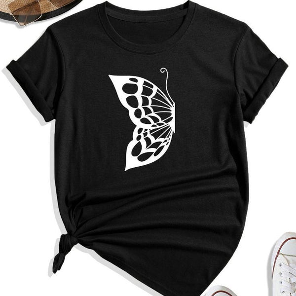 Camiseta Básica Mariposa