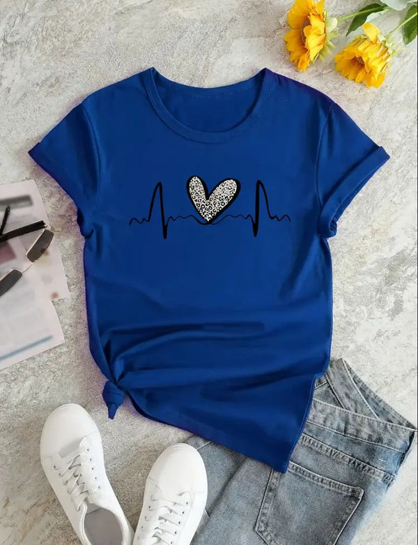 Camiseta Corazón Latidos