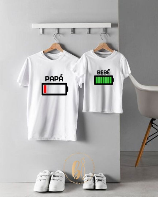 Camisetas padre e hijo