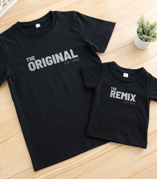 Camisetas padre e hijo
