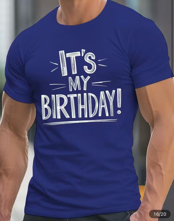 Camiseta Hombre CUMPLEAÑOS