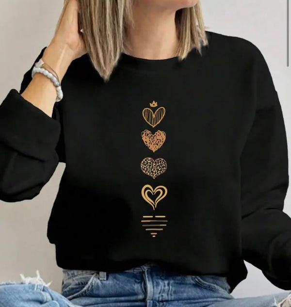 Buzo Mujer Corazones