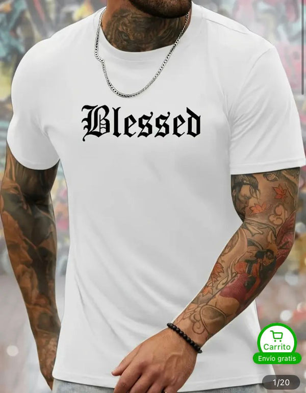 Camiseta Hombre Blessed