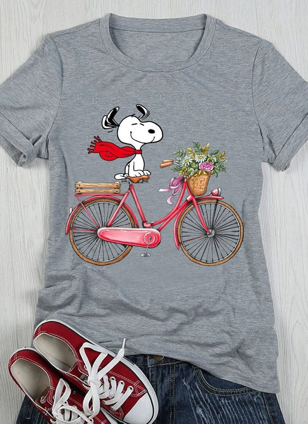 Camiseta Mujer Snoopy