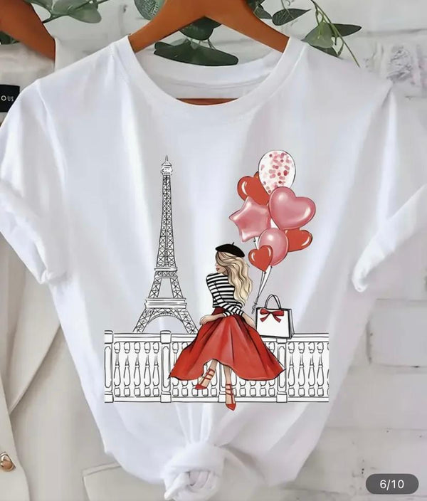 Camiseta Mujer Paris