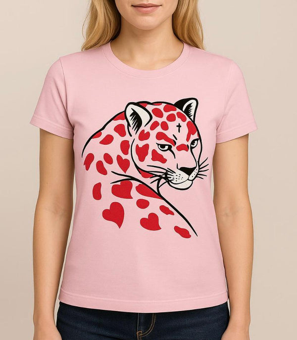 Camiseta Leopardo Mujer