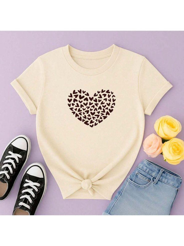 Camiseta Corazoncitos Mujer