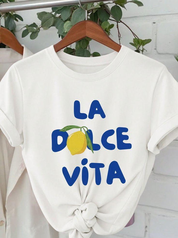 Camiseta La dolce vita Mujer