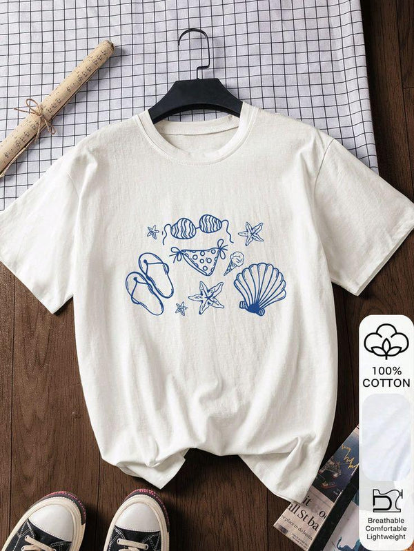 Camiseta Playa Mujer