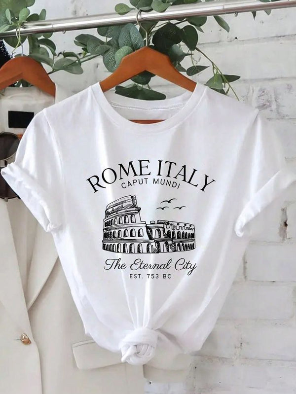 Camiseta Italia Mujer