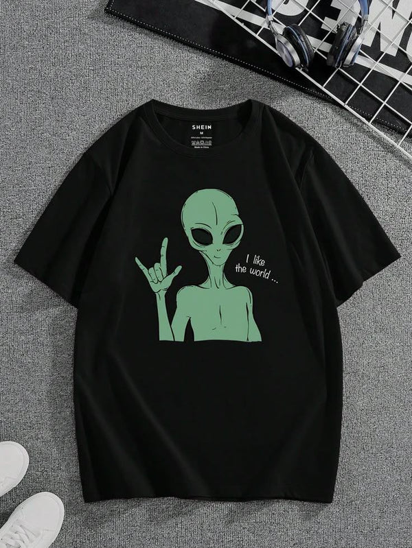 Camiseta Alien Hombre
