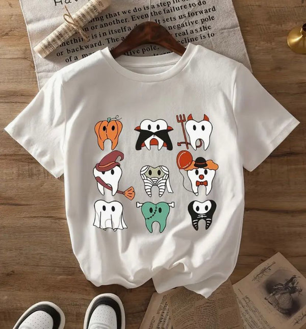 Camiseta Halloween Dentista