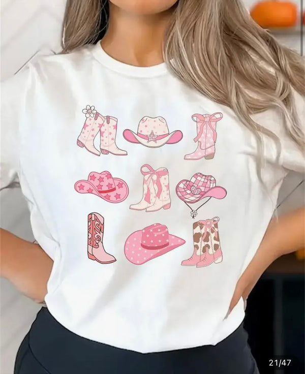 Camiseta Vaquero Mujer