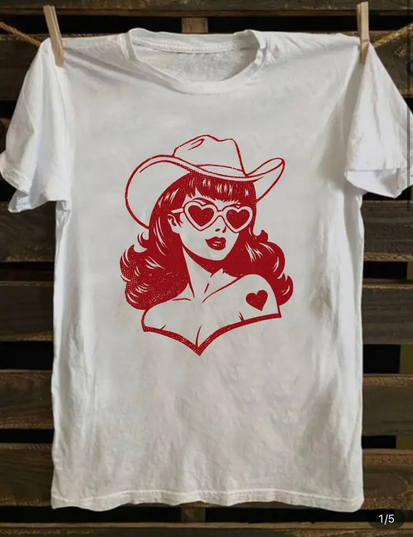 Camiseta Vaquero Mujer